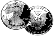 AMERICAN EAGLE SILVER BULLION COINS