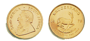 South African Gold Coin 